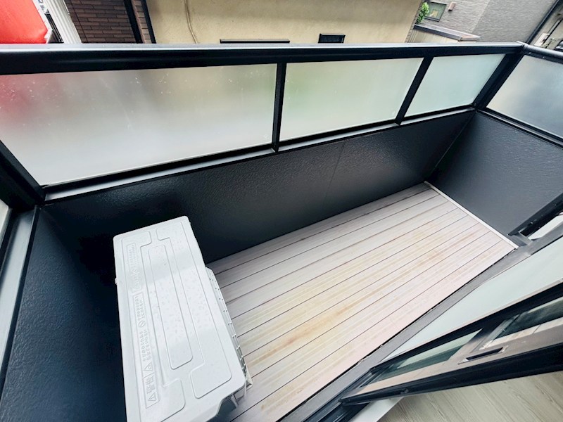 青山台ハイツ ベランダ