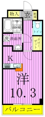 モンリッシュ２ 間取り
