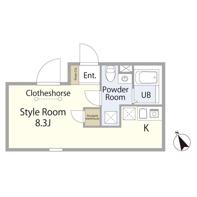 ラフォート町屋 間取り