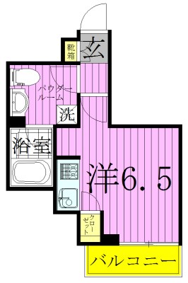 ベルシード千住パークサイド 間取り