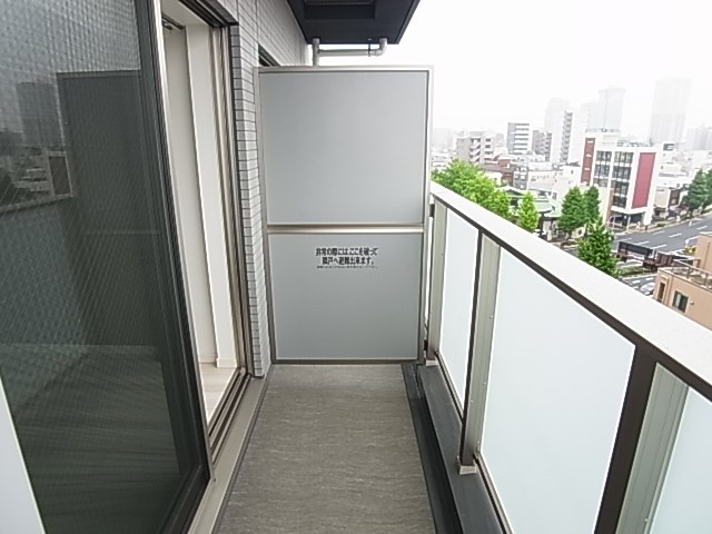 ベルシード千住パークサイド ベランダ
