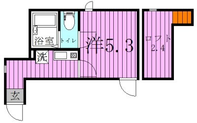 ＨＥＳＴＩＡ扇大橋 間取り