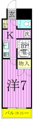タウンコートサカエ 間取り