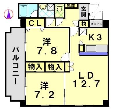 セレーノ.ｍ 間取り