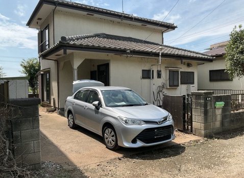 我孫子市日秀戸建て 駐車場