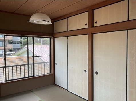我孫子市日秀戸建て ベッドルーム