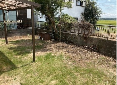 我孫子市日秀戸建て ベランダ