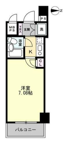 ワコーレ亀有2  間取り