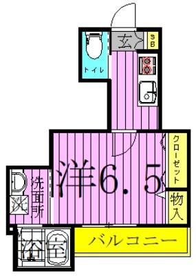 ヴェルエール西竹ノ塚 間取り