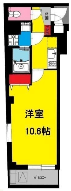 b’CASA西日暮里 間取り