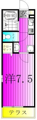 テロワール南柏 間取り