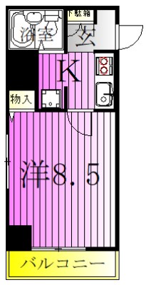 第２１新井ビル  間取り