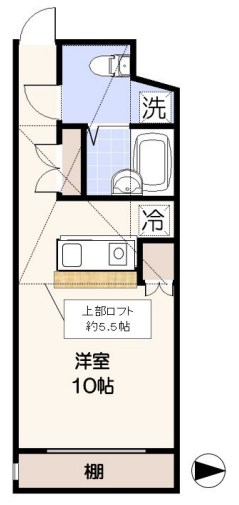 コンフォートスペース新宿  間取り