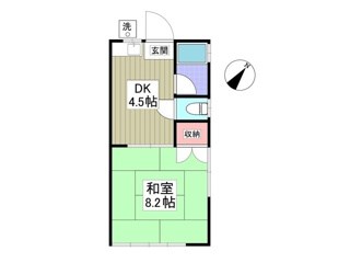 ハイツ元町A 間取り