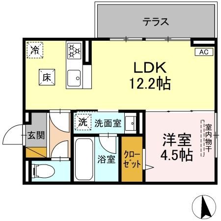 ルボワ　ウエスト 間取り