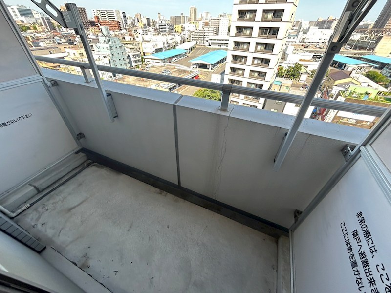 アレグレット掃部宿 ベランダ