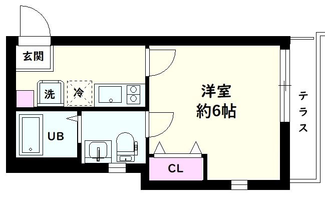 NSGATE江北1 間取り