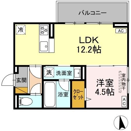 ルボワ　ウエスト 間取り