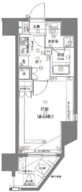 ライジングプレイス南千住 間取り
