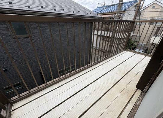 松戸市栄町西3丁目邸宅 ベランダ