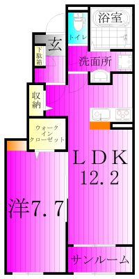 アルドール 間取り