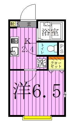 イリスフルールA 間取り