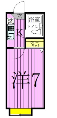 シャンブル綾瀬Ｊ 間取り