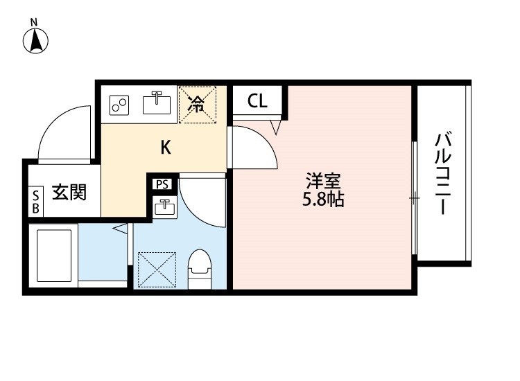 robot home　お花茶屋A 間取り