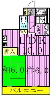 パークヒル西新井 間取り