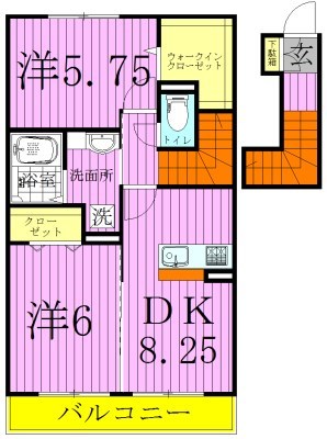 グローリーシャンテ 間取り