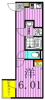 Maison　Avenir(メゾン　アベニール） 間取り