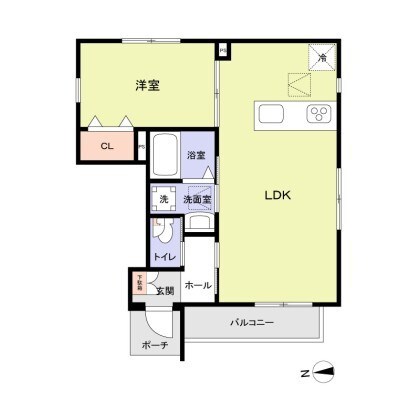 エスポワール西新井(梅島３丁目) 間取り