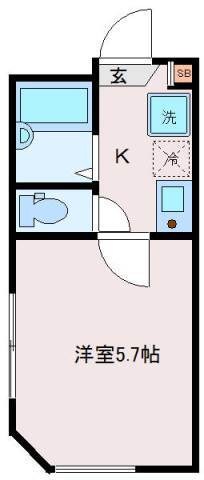 アンシャンテ東尾久  間取り