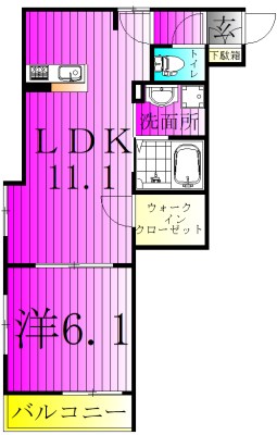 めぞん陽だまり 間取り