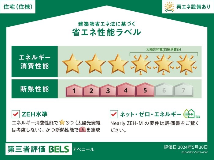 アベニール 省エネ性能ラベル