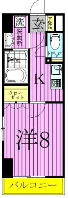 ルーブル西新井 間取り
