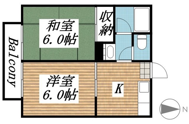旭荘 間取り