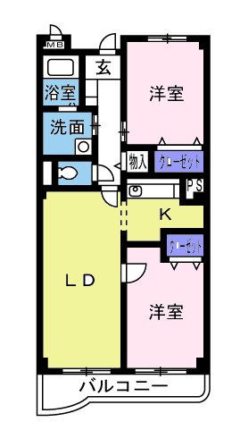 エクセルシァ　ＪＭ  間取り