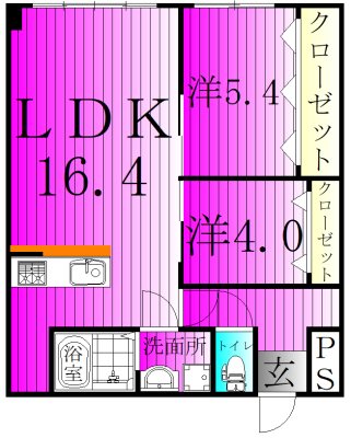 アドバンス湖北 間取り