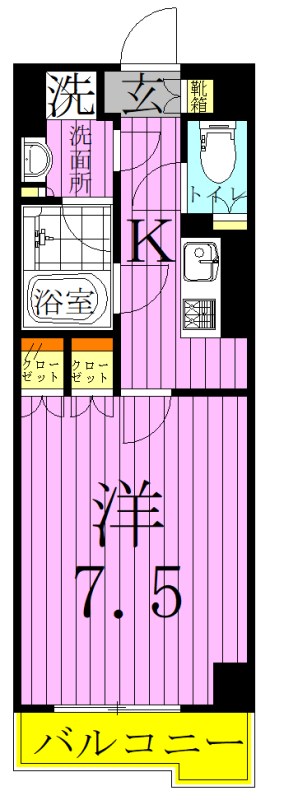 ルーブル西新井 間取り