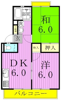 ハイツパレット 間取り