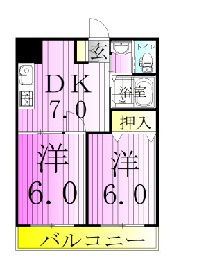 フレグランス3 間取り