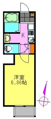 仮）道野辺共同住宅 間取り