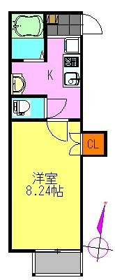 仮）道野辺共同住宅 間取り