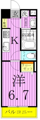アール　シティー 間取り