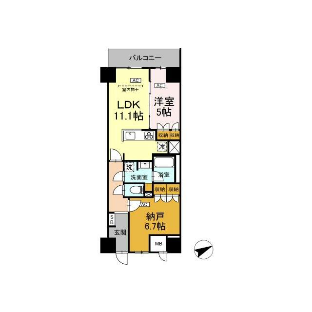 東京都江戸川区中葛西５丁目 間取り