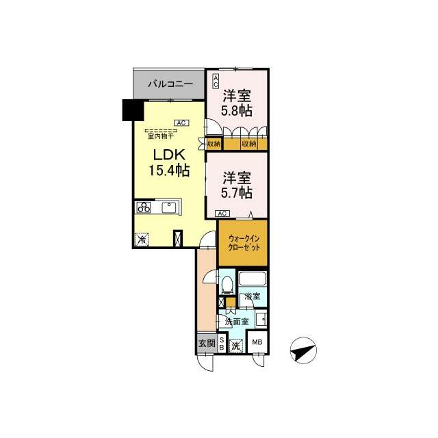 東京都江戸川区中葛西５丁目 間取り