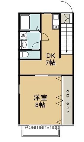 徳島県徳島市南島田町３丁目 間取り