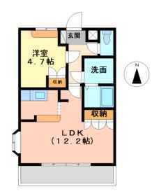 コートヴェール中島田Ⅱ 間取り