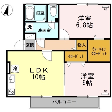 サニークレスト 間取り